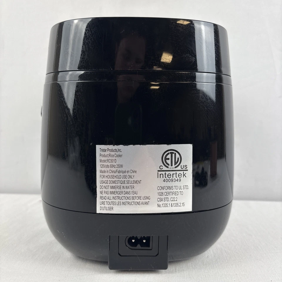 Cook's Essentials 5 Cup Digital Perfect Cooker Hot Rice & More Good For RV/Room - Image 3 of 4