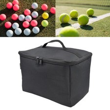 Tennis Ball Bag Picker Hopper Container Multifunctional Training Tool Zipper