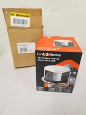Link2Home Space Saver Pop Up-Outlet, 3 Power Outlets 15 Amp, 2 USB Ports 2.4 Amp