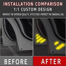 Door Reflective Warning Stickers - Boost Night Visibility, Prevent Collisions, E