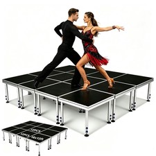 4 4ft 12 16ft Portable Stage Platform Fold Heavy Duty Aluminum Performance Deck