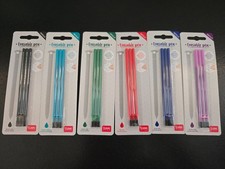 Legami Refill for Erasable Gel Pen, Set of 3 Refills, 13 cm Height, purple Ink