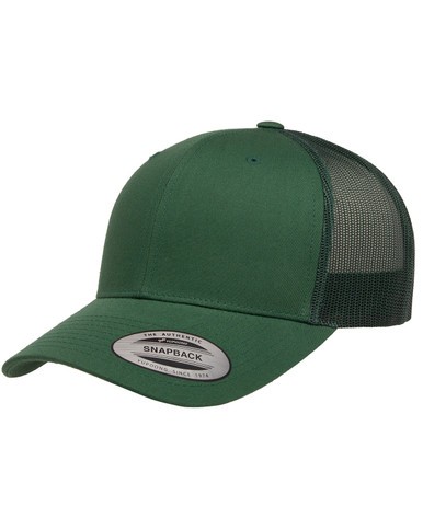 Yupoong Blank Retro Classic Cotton Mesh Trucker Cap Snapback Hat 6606 NEW - Picture 6 of 54