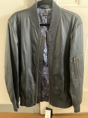 PS Paul Smith Leather Bomber Large