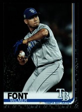 Wilmer Font Tampa Bay Rays 2019 Topps Black #429 SN /67