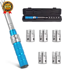 Spoke Torque Wrench 2-10NM Torque Wrench Set for Motorcycle and Dirt Bike Spoke