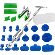Pdr Car Paintless Dent Puller Lifter Glue Gun Tool Kit Repair Removal Hail Tabs
