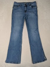 Wrangler Retro Mae Jeans 9 31x32 Side Slit Bootcut Denim Western Cowgirl Women