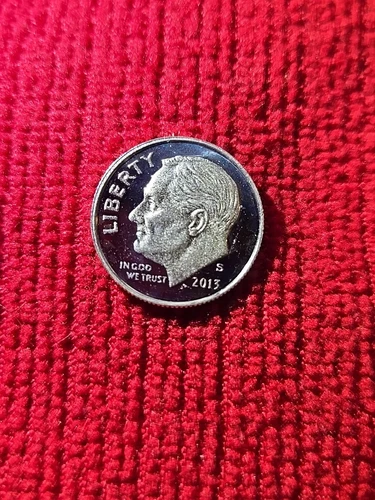 2013 S Roosevelt Dime Silver Proof - Deep Cameo  90% Silver