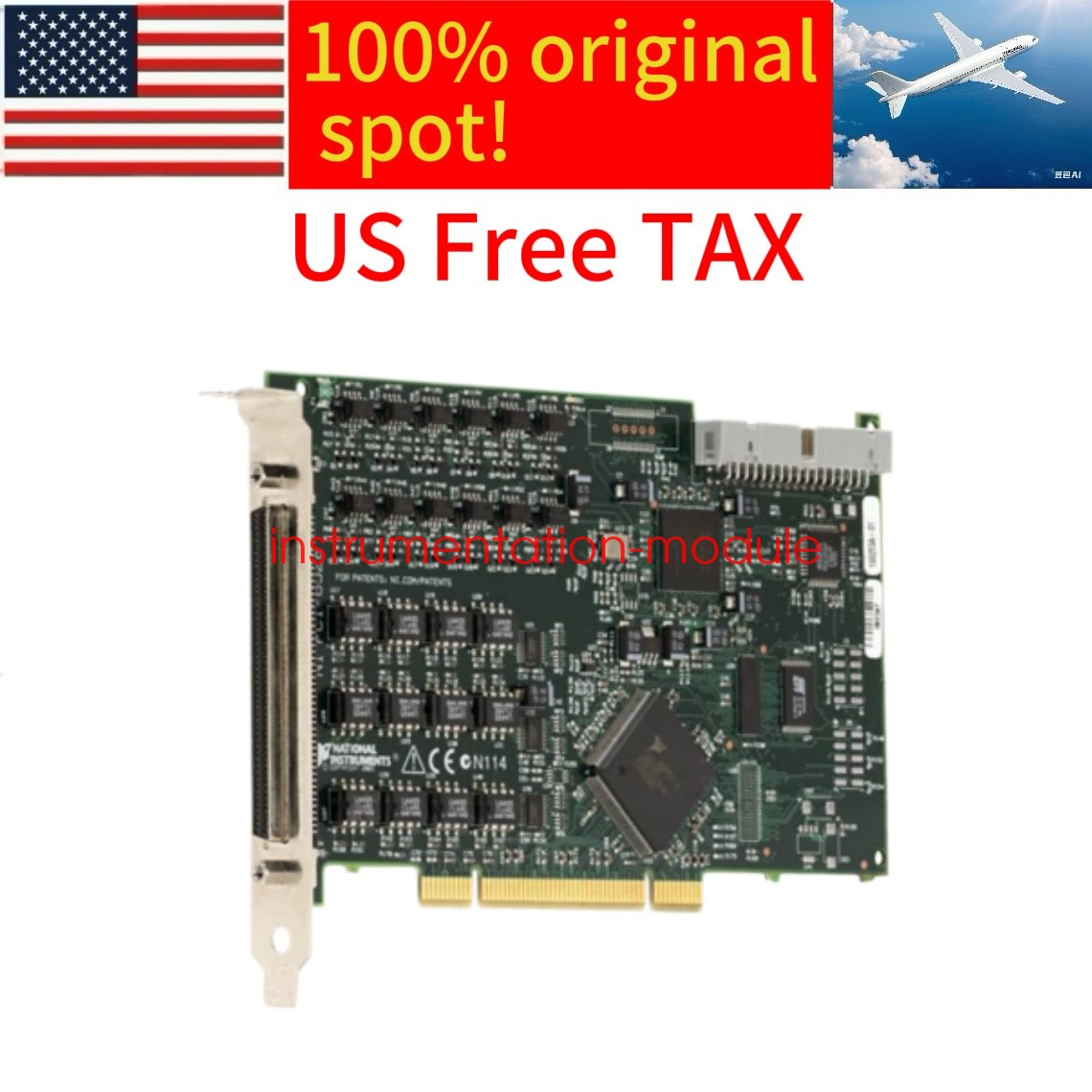 NATIONAL INSTRUMENTS PCI-6528 778833-01 Industrial I/O Card New In Box spot