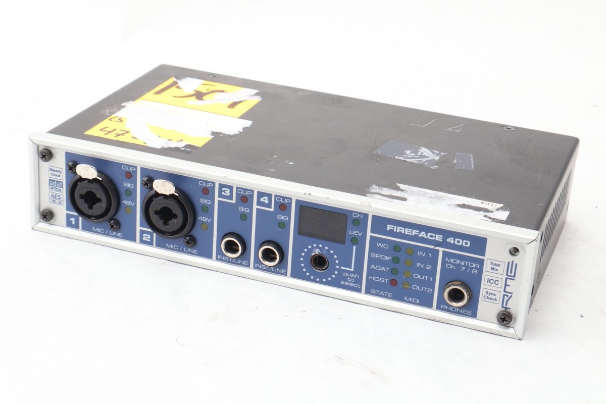 RME Audio Fireface 400 Digital Recording Interface From Japan AS