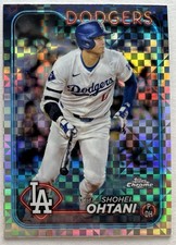 Shohei Ohtani 2024 Topps Chrome #1 X-Fractor