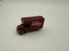 matchbox lesney  17a Bedford removal van maroon gold trim