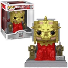 Funko POP! Figura Vinilo WWE Triple H (Skull King) #139 Deluxe Nueva
