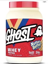 Ghost Whey Protein Nutter Butter 2.4lb 26g EXP 09/27 