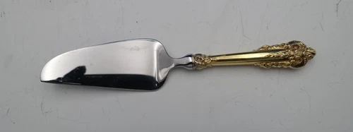 Grande Baroque Gold by Wallace Sterling Silver Cheese Server HH WS original 7"