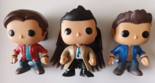 3x Supernatural Funko Pop Figure Lot