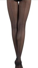Den Vintage Sheer Back Seam Tights