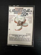 The original Rock N Roll Hits Of The 50s Cassette Tape
