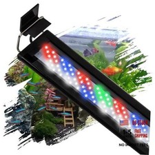Led Aquarium Light - Full Spectrum Fish Tank Lights - 55/75 Gallon 48-54 IN