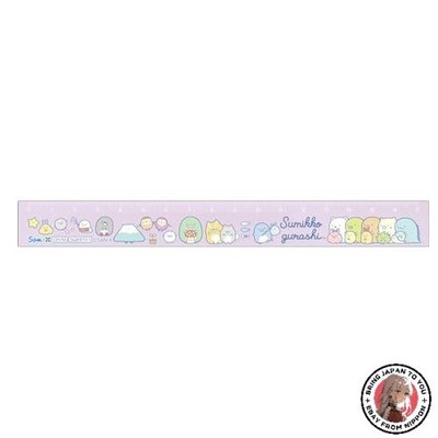 San-X Sumikko Gurashi 17cm Ruler SQ89701 Size: H18 x W2 x D0.3cm