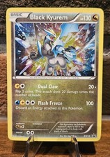 Black Kyurem - BW58 Holo Swirl Black And White Promo MP - PokemonTCG  on eBay