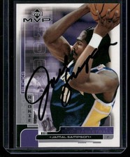 2002-03 Upper Deck MVP - Rookie Jamal Sampson #204 (RC) Signed Autographed Card. rookie card picture