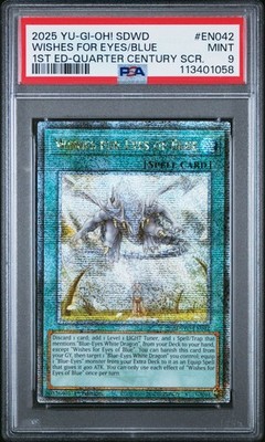 Wishes For Eyes Of Blue SDWD-EN042 1st Edition – Ultra Rare – Yu-Gi-Oh! TCG NM