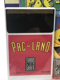 Pac-Land (TurboGrafx-16, 1989) Authentic & HuCard & Manual Only Tested!!