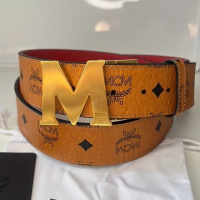 MCM Brown Belts for Men for sale | eBay