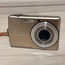 CASIO EXILIM EX-Z700 Digital Camera Gold High Quality Retro Design Tested