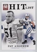 2012 Elite Hit List Black 40/49 Pat Angerer #10 o7j