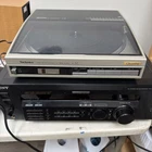 Technics SL-J2 Quartz Direct Drive Automatic Turntable Silver For Parts Repair