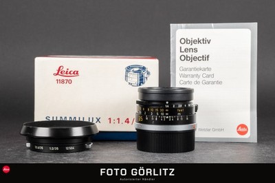 Leica M 35mm 1.4 Summilux 11870 *Made in Germany* FOTO-GÖRLITZ Ankauf+Verkauf