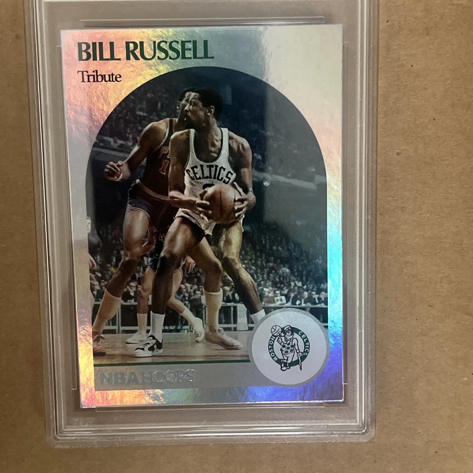 Billete Panini Hoops #267 2020 Russell Hof SP RARO PSA 9 Pop 5 con 9 grado superior Foto 4 de 4
