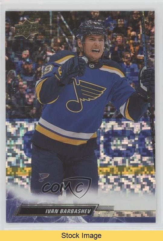 2022-23 Upper Deck Series 1 Speckled Rainbow Foil Ivan Barbashev #155 READ 0xd7