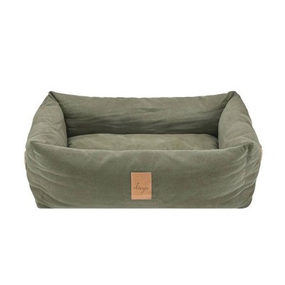 Hundebett Hundekissen Canvas desert green 85x70cm DENJO DOGS