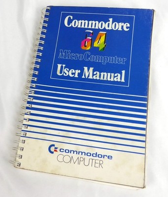 Commodore 64 Buch - User Manual - Englisch - Bedienungsanleitung C64
