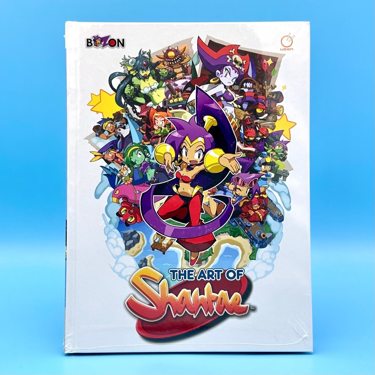 The Art of Shantae by WayForward 2021 Hardcover Lore Guide Art