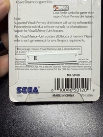 SEGA Dreamcast Controller OEM MK-50100 (GRAY) & Memory VMU Brand NEW! 1st Gen