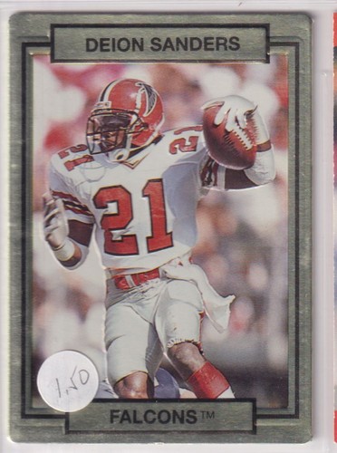 Deion Sanders #9 1990 Action Packed card