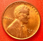 1940-S Lincoln Wheat Cent Penny GEM RED BU From an Original Bank Roll