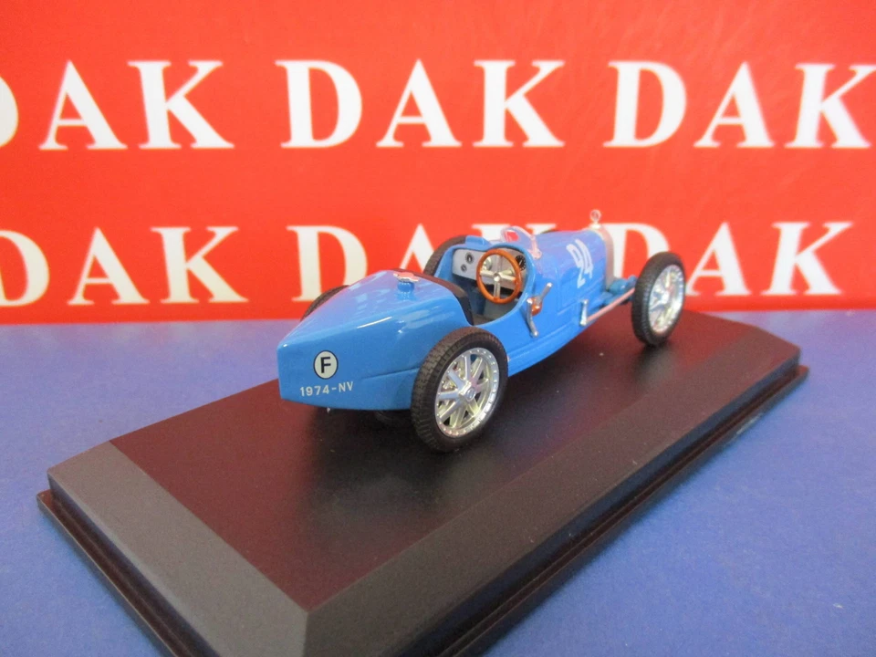 Die cast 1/43 Modellino Auto F1 Bugatti T35B Gran Prix 1928 L. Chiron - Immagine 3 di 3