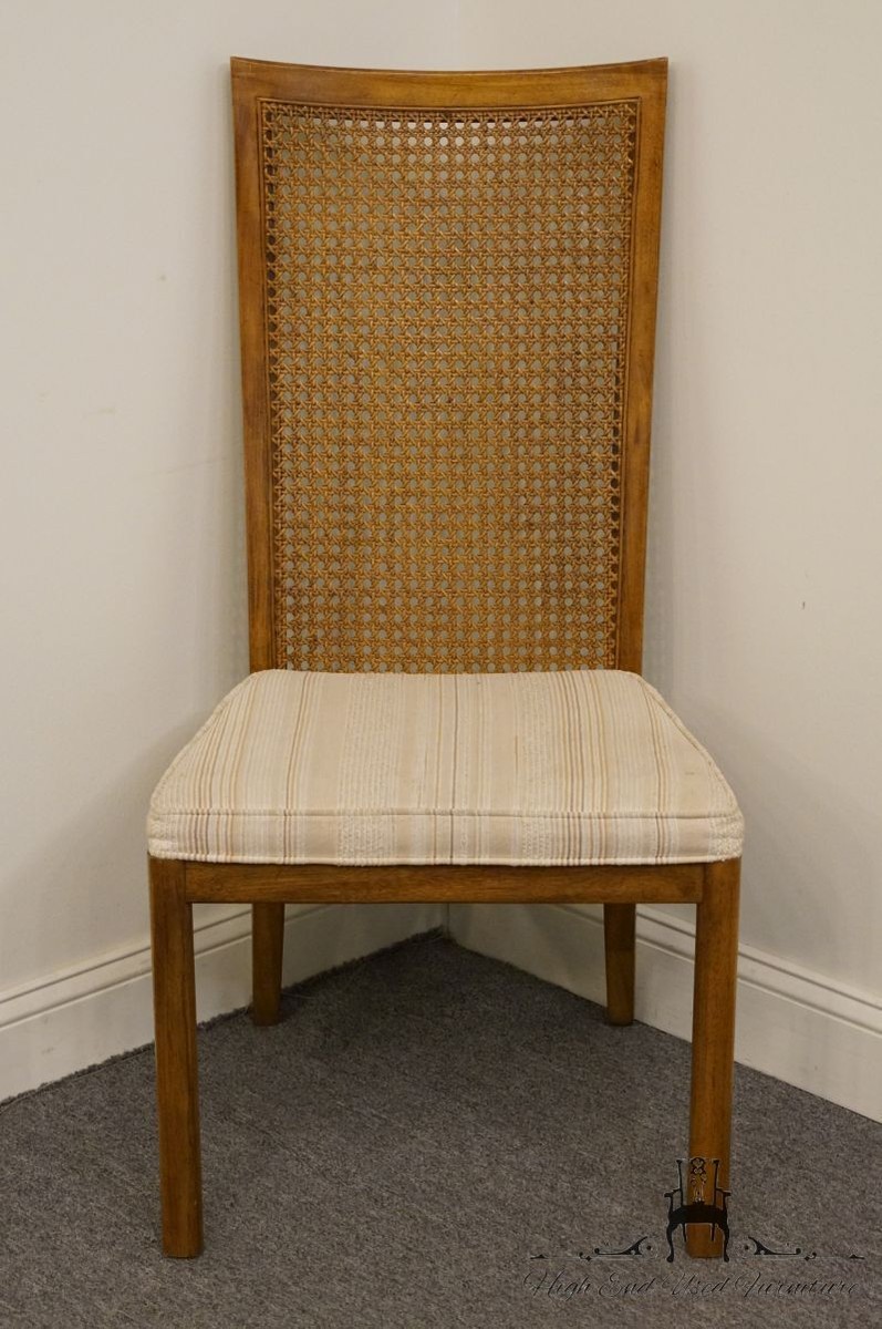 HIGH END Solid Maple Italian Style Cane Back Dining Side Chair