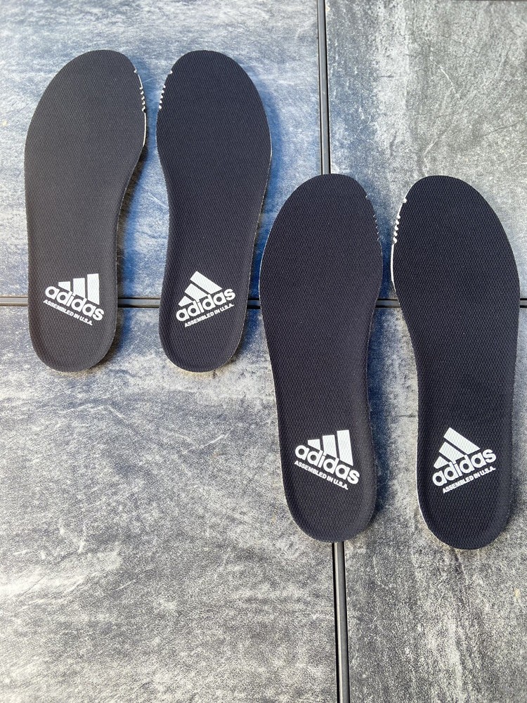 Adidas US Men's Size 3.5-7.5 Running Shoe Insoles 2-Pair Sport Inserts New