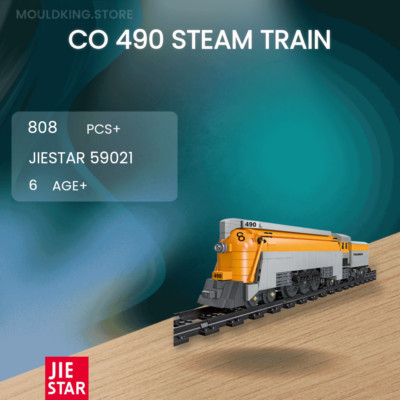 JIESTAR 59021 CO 490 Steam Train with 808 Pieces | eBay