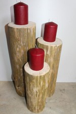 3 Baumstämme # 50 cm, 41 cm