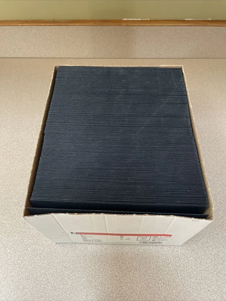 A-7 Classic Linen Envelopes 5 1/4" x 7 1/4" B”lack 249ea In The Box Wedding Bday - Image 4 of 4