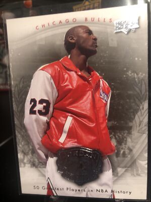 NBA Michael Jordan 50 Greatest Player in NBA History Chicago Bulls #39