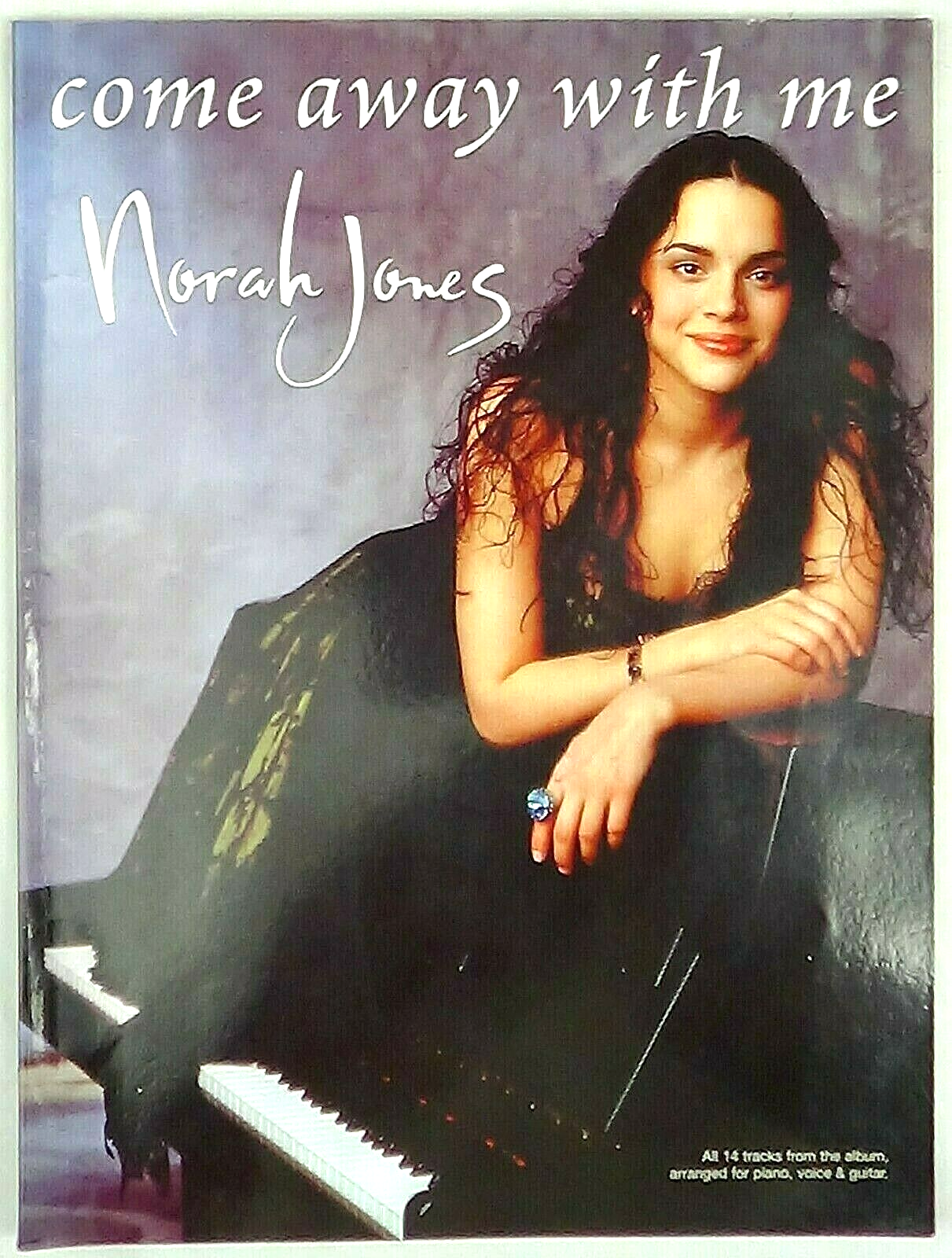 Come Away With Me by Norah Jones Piano Vocal Guitar Album Music Songbook